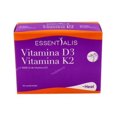 HEEL ESSENTIALIS VITAMINA D3 VITAMINA K2 60 comp.