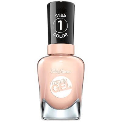 SALLY HANSEN 2 UN MIRACLE GEL UNAS 187 SHEER HAPPINESS