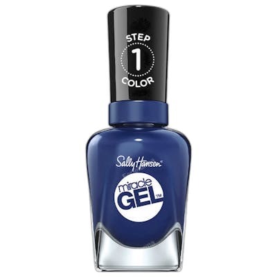 SALLY HANSEN 2 UN MIRACLE GEL UNAS MIDNIGHT MOD 609