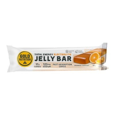 GOLD NUTRITION JELLY BAR ELECTROLYTE naranja 15ud