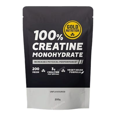 GOLD NUTRITION CREATINE MONOHYDRATE NEUTRO 200GR