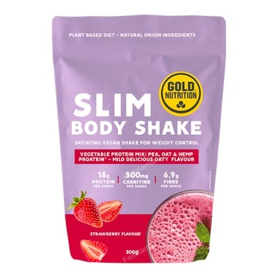GOLD NUTRITION SLIM BODY SHAKE FRESA 300GR