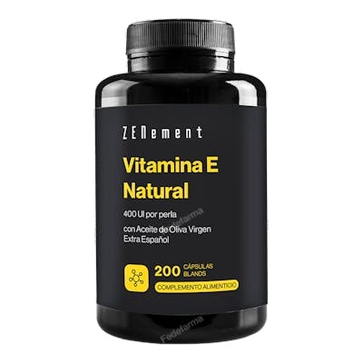 ZENEMENT VIT E NATURALCON AC DE OLIVA 200PERLAS