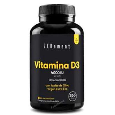 ZENEMENT VITAMINA D3 con ac. de oliva 365perlas