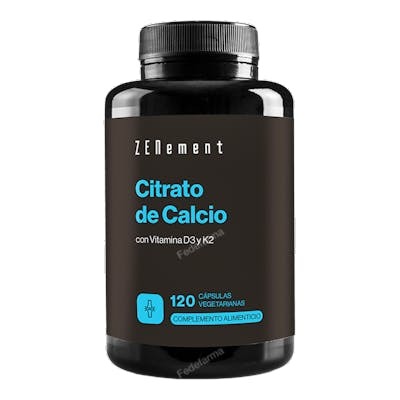 ZENEMENT CITRATO DE CALCIO CON VIT D3 120CAPSULAS