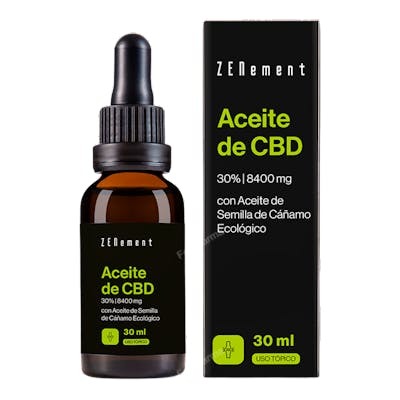 ZENEMENT ACEITE DE CBD con ac. semillas cañamo 30ml. ECO