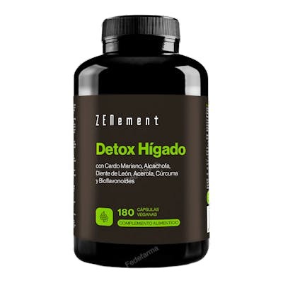 ZENEMENT DETOX HIGADO 180CAPSULAS