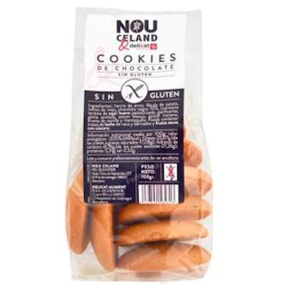 NOUCELAND COOCKIES CHOCOLATE NEGRO 100GR S/G