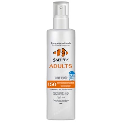SAFE SEA ADULTS SPRAY MEDUSAS TRIPLE ACCIONSPF 50 250 ML