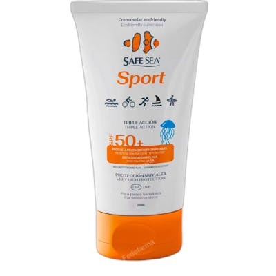 SAFE SEA SPORT CREMA MEDUSAS TRIPLE ACCION SPF 50+ 200 ML