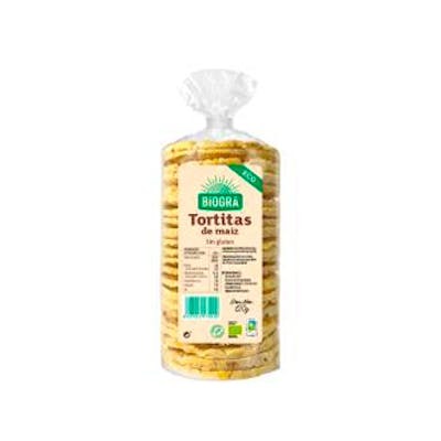 BIOGRA TORTITAS DE MAIZ 120gr. BIO SG VEGAN