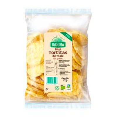 BIOGRA MINI TORTITAS DE MAIZ 150GR BIO SG VEGAN