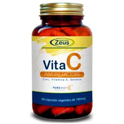 ZEUS VITAMINA C INMUNE FACTORS 60CAPSULAS