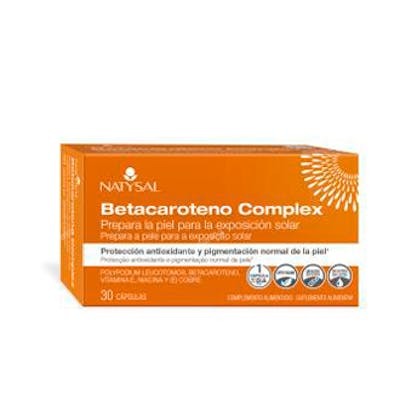 NATYSAL BETACAROTENO COMPLEX 30 CAPSULAS