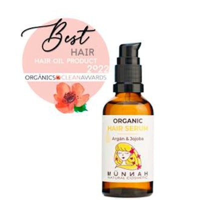MUNNAH SERUM CAPILAR  JOJOBA Y ARGAN 50 ml