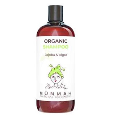 MUNNAH BIO CHAMPU JOJOBA Y ALGAS 500 ML