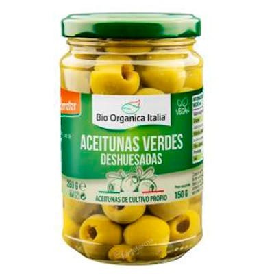 BIO ORGANICA ITALIA ACEITUNA VERDE deshuesada 280  gr BIO