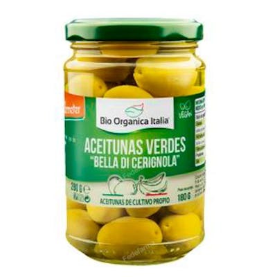 BIO ORGANICA ITALIA ACEITUNA VERDE gigante 280 gr BIO