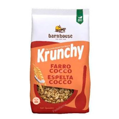 BARNHOUSE MUESLI KRUNCHY TRIGO ESPELTA COCO  600 gr BIO