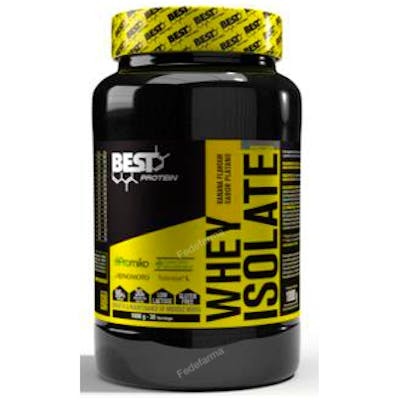 BEST PROTEIN WHEY ISOLATE PLATANO PROTEINA 90% 1000 GR