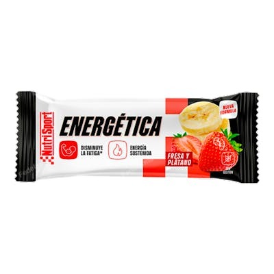 NUTRISPORT BARRITA ENERGETICA FRESA-PLATANO 24 UDS
