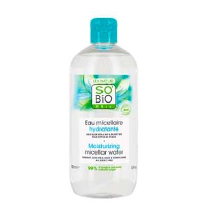 SO´BIO ETIC AGUA MICELAR HIDRATANTE ALOE 550 ML
