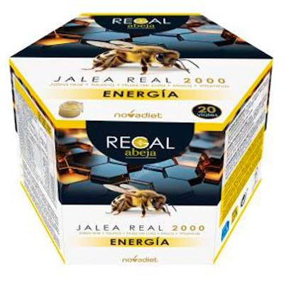 NOVADIET REGAL ABEJA ENERGIA jalea real 2000 20viales