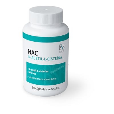 BSB LABS NAC (N-ACETIL-L-CISTEINA) 600MG 60 CAPSULAS