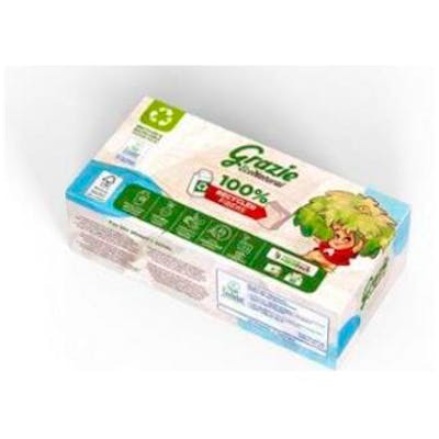 GRAZIE NATURAL PAÑUELOS FACIALES TRIPLE CAPA 80 uds BIO