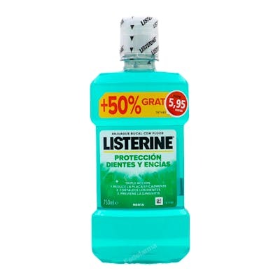 LISTERINE DIENTES Y ENCIAS 750 ML (PVP MARCADO 5,95)