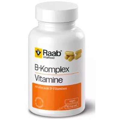 RAAB VITALFOOD VITAMINA B COMPLEX 460mg 90 cap VEGAN SG