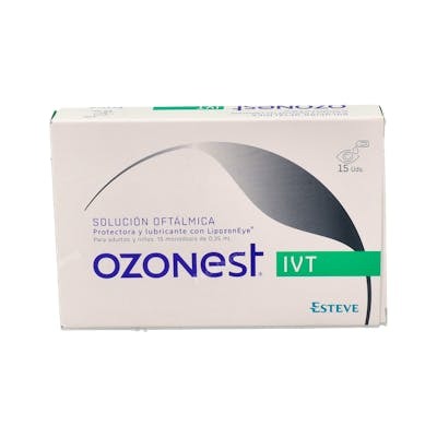 OZONEST IVT SOL OFTALMICA 15 MONODOSIS 0,35 ML