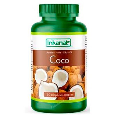 INKANAT ACEITE DE COCO 60CAPSULAS