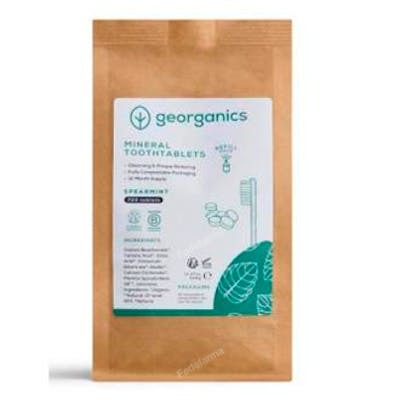 GEORGANICS DENTIFRICO MINERAL hierbabuena 720 comp e ferves.