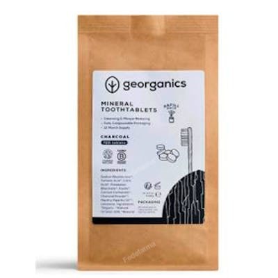 GEORGANICS DENTIFRICO MINERAL carbon activo 720comp eferves.