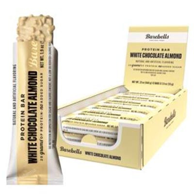BAREBELLS BARRITA WHITE CHOCOLATE ALMOND 12X55GR