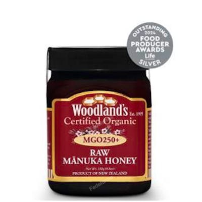 MANUKA NEW ZELAND MIEL DE MANUKA RAW  MGO 250+  monofloral25