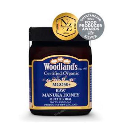WOODLAND´S MIEL DE MANUKA RAW MGO 50+ MULTIFLORAL 250 GR ECO