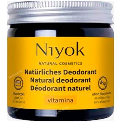 NIYOK DESODORANTE+ ANTITRASPIRANTE vitamina 40 ml