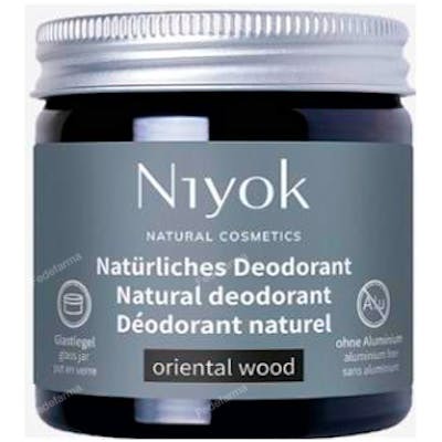 NIYOK DESODORANTE + ANTITRASPIRANTE oriental wood 40 ml