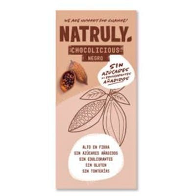 NATRULY CHOCOLATE NEGRO tableta 85 gr BIO