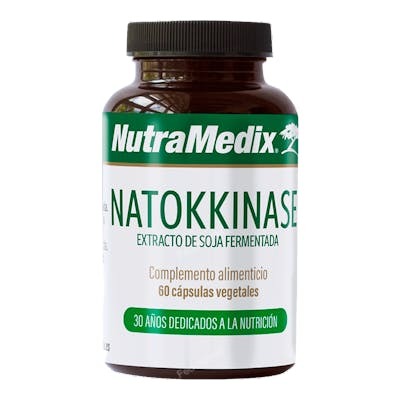 NUTRAMEDIX NATTOKINASE 60 VCAPSULAS