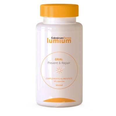 LUMIUM GALENICUM DERMA ORAL 60 CAPSULAS