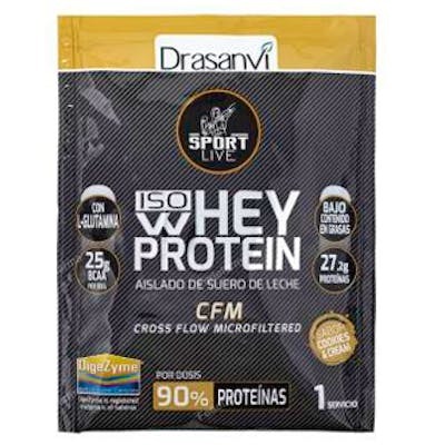 DRASANVI SPORT LIVE WHEY PROTEIN AISLADO COOKIES AND CREAM 3