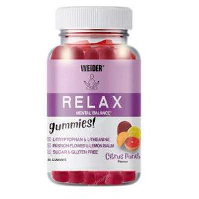 WEIDER RELAX MENTAL BALANCE 40 GUMMIES CITRUS PUNCH