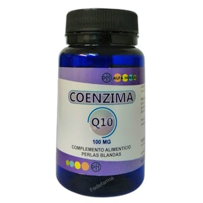 ALFA HERBAL COENZIMA Q10 100mg. 60perlas