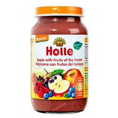 HOLLE POTITO FRUTOS DEL BOSQUE MANZANA 8meses 190g