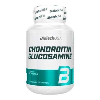 BIOTECHUSA MSM CHONDROITIN GLUCOSAMINE - 60 COMPRIMIDOS