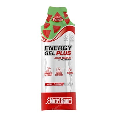 NUTRISPORT ENERGY GEL PLUS SANDIA 18 UDS