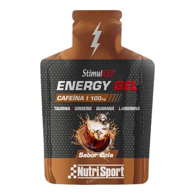 NUTRISPORT STIMULRED ENERGY GEL COLA 24UDS
